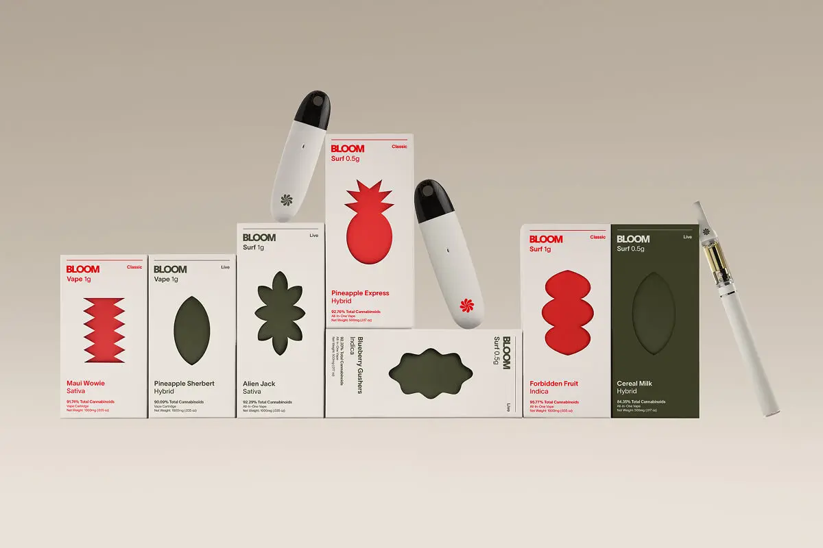 Rich, Bold Flavors - Bloom cannabis products