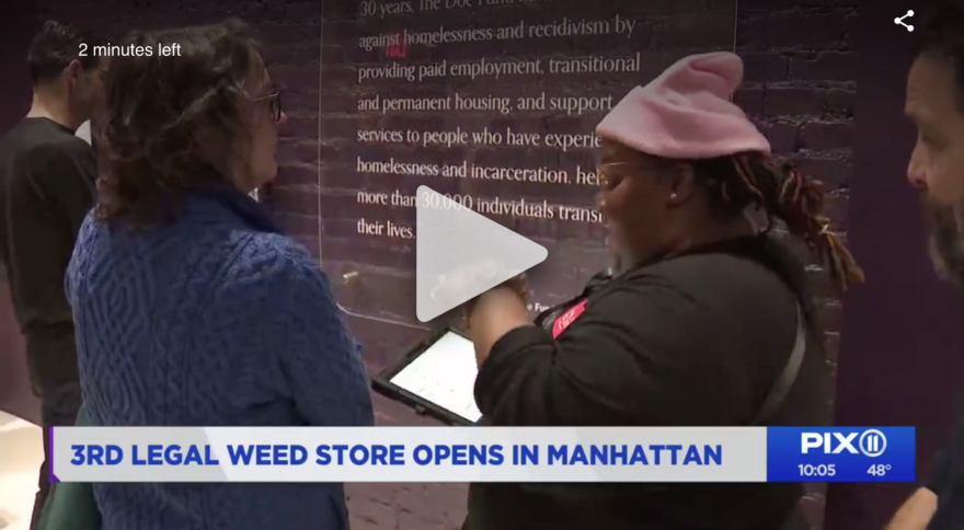 New cannabis dispensary opening in Manhattan