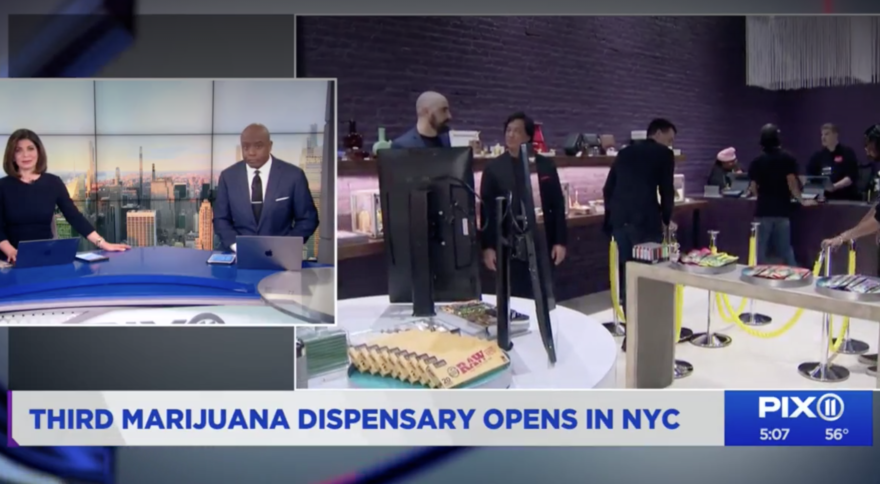 Another cannabis dispensary opens in Manhattan