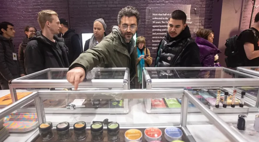 Third cannabis dispensary opens in New York City. Here's what it looks like.